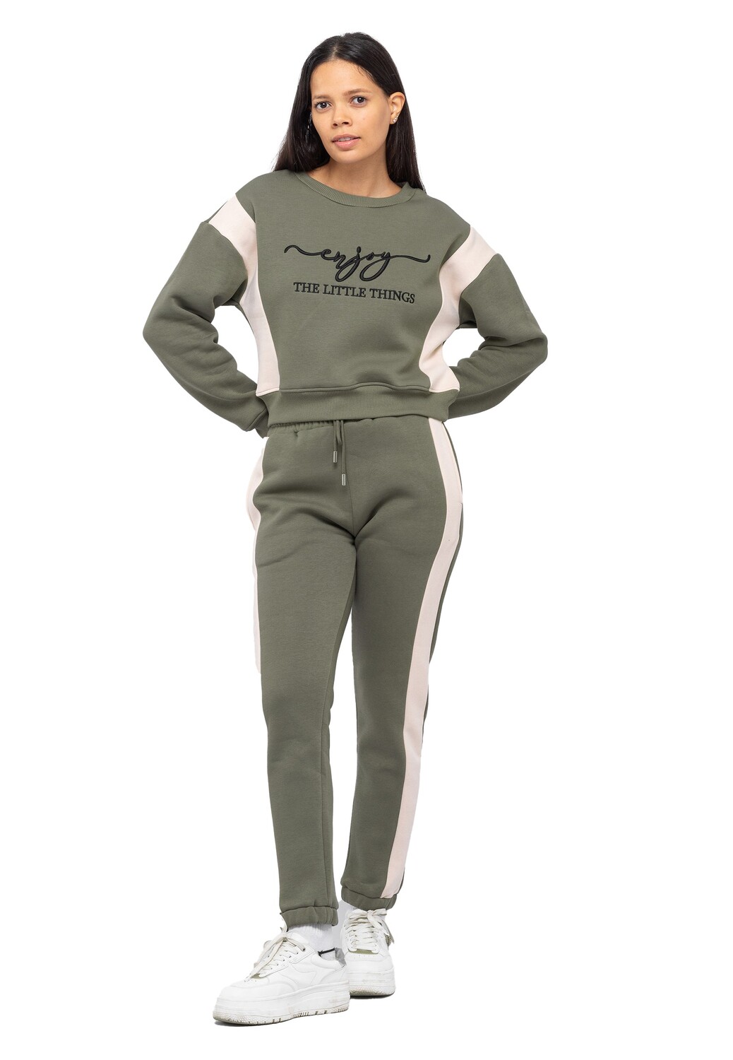 Спортивный костюм тома бэррона со стильной вышивкой Tom_Barron, хаки
Спортивный костюм тома бэррона со стильной вышивкой Tom_Barron, хаки