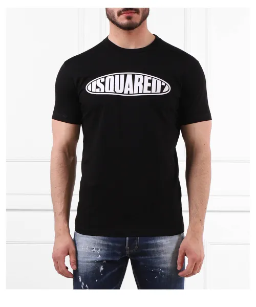 Футболка Classic fit Dsquared2, черный
Футболка Classic fit Dsquared2, черный