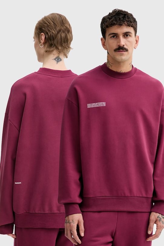 Хлопковая толстовка Pangaia, бордовый
Хлопковая толстовка Pangaia, бордовый