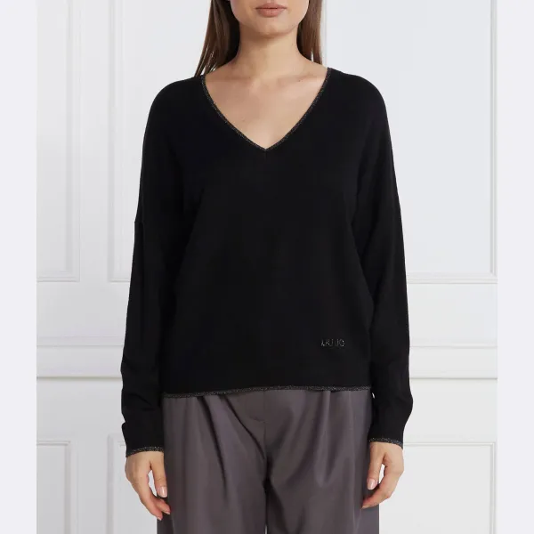 Свитер обычного кроя Liu Jo, черный
Свитер обычного кроя Liu Jo, черный