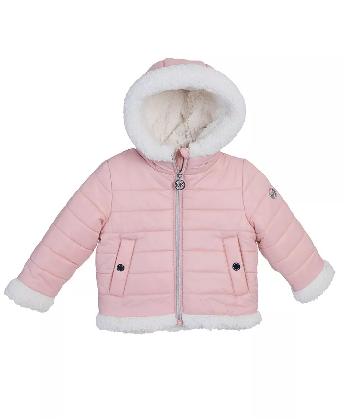 Детская куртка средней плотности с плюшевой подкладкой для девочек Michael Kors, розовый
Детская куртка средней плотности с плюшевой подкладкой для девочек Michael Kors, розовый