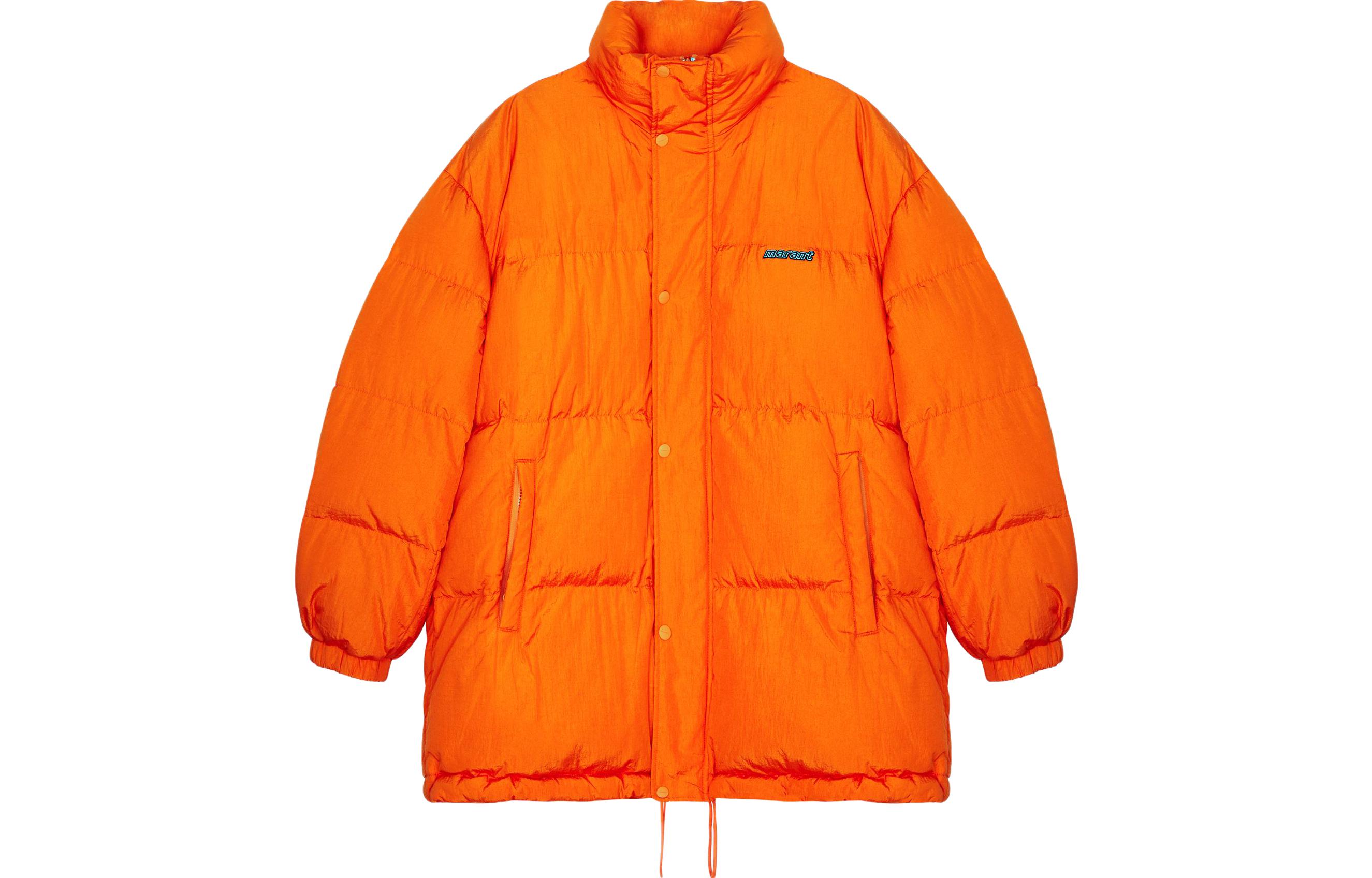 Утепленная куртка с нашивкой с логотипом Isabel Marant, оранжевый
Утепленная куртка с нашивкой с логотипом Isabel Marant, оранжевый