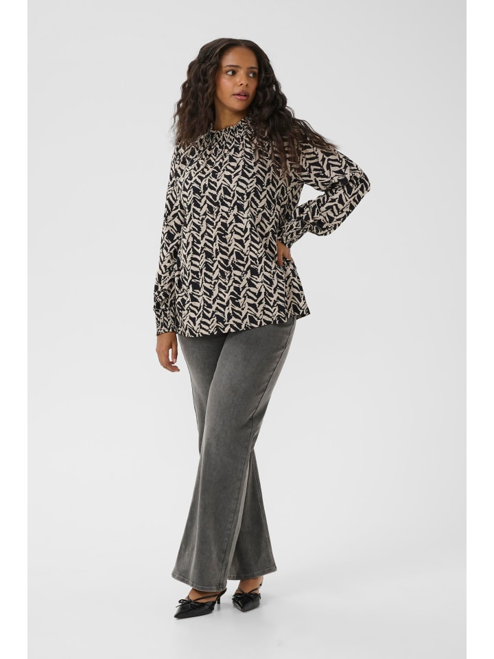 KAFFE curve Блузка с длинными рукавами KCdena, стандартный крой, в черно-серо-бежевой расцветке
KAFFE curve Блузка с длинными рукавами KCdena, стандартный крой, в черно-серо-бежевой расцветке