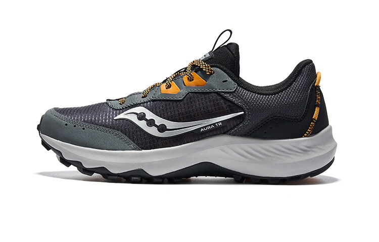 Кроссовки для бега AURA TR мужские низкие серые Saucony
Кроссовки для бега AURA TR мужские низкие серые Saucony