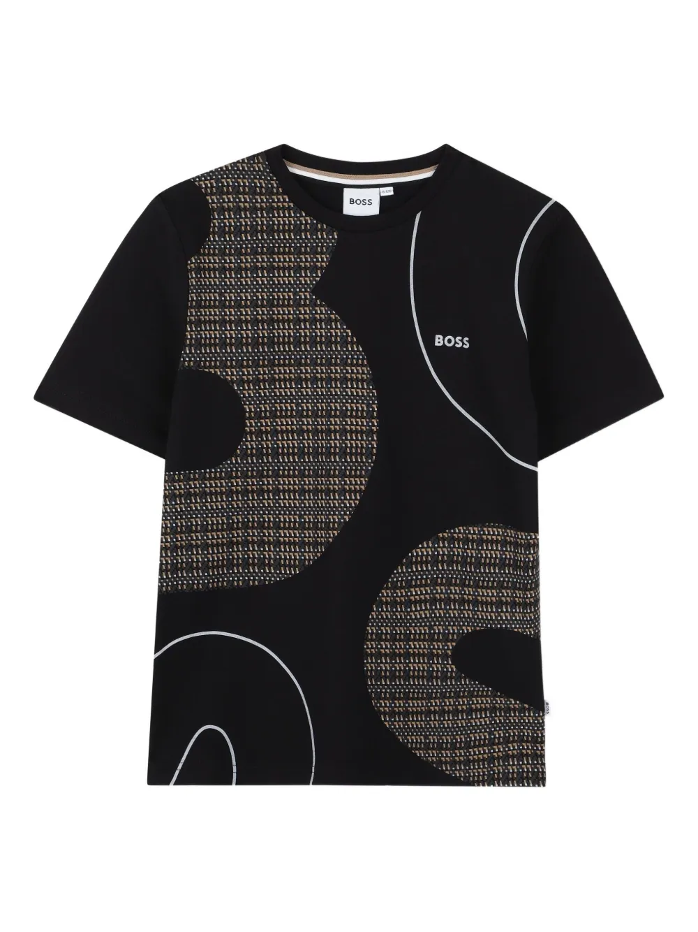 Футболка с абстрактным принтом BOSS Kidswear, черный
Футболка с абстрактным принтом BOSS Kidswear, черный