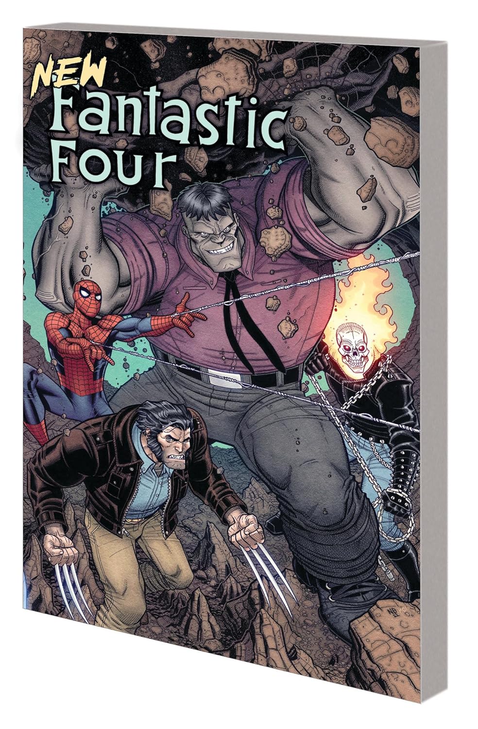 NEW FANTASTIC FOUR: HELL IN A HANDBASKET (Marvel Universe)
NEW FANTASTIC FOUR: HELL IN A HANDBASKET (Marvel Universe)
