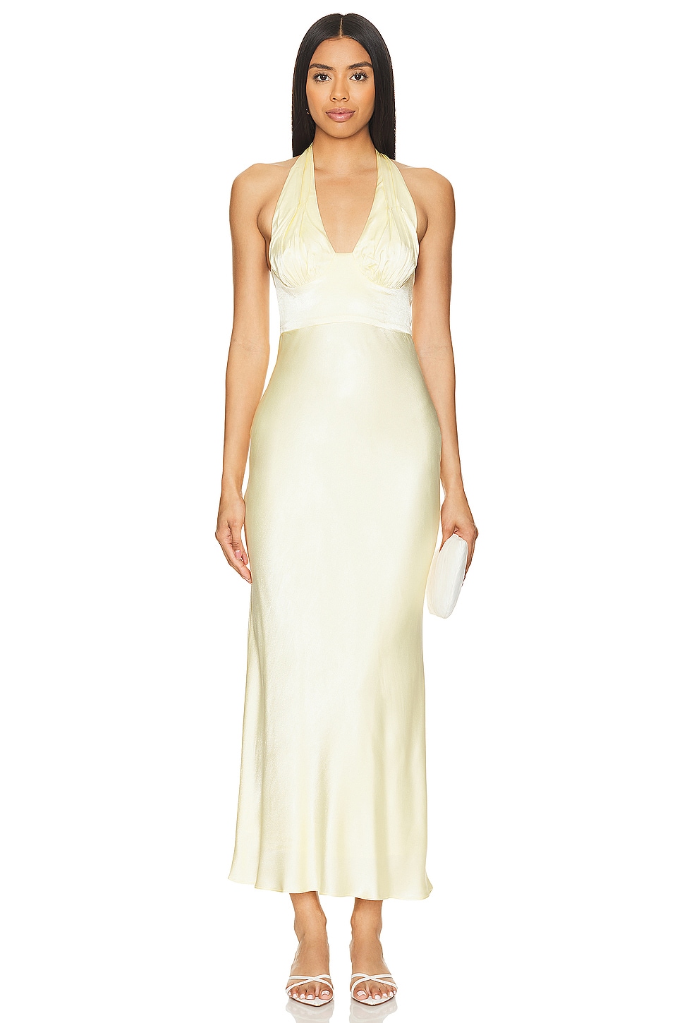 Платье-Миди с глубоким вырезом la lune Shona Joy, желтый
Платье-Миди с глубоким вырезом la lune Shona Joy, желтый