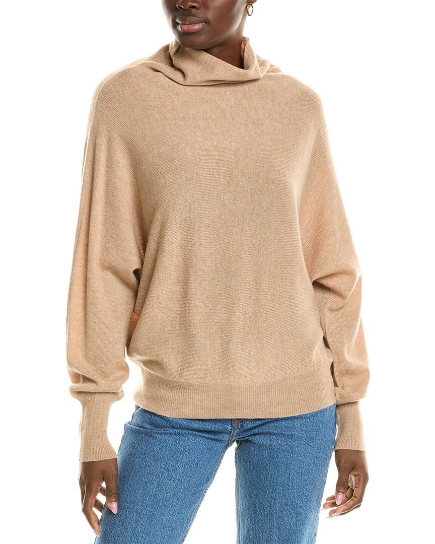Джемпер Brodie Cashmere Wool & Cashmere-Blend с высоким воротом и свободным кроем «летучая мышь», серый
Джемпер Brodie Cashmere Wool & Cashmere-Blend с высоким воротом и свободным кроем «летучая мышь», серый