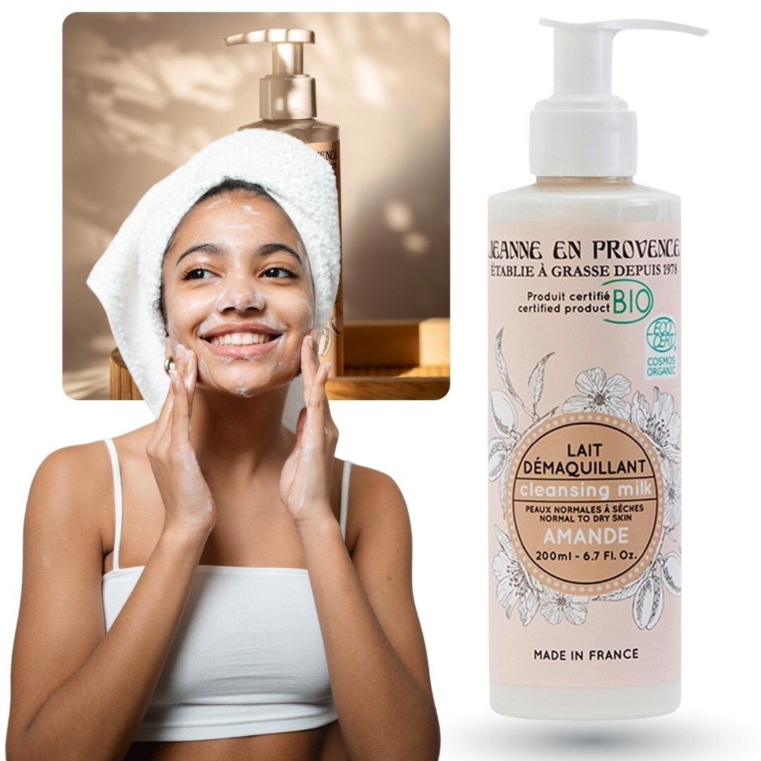 Jeanne en Provence Laid Demaquillant - Очищающее молочко для лица, органический миндаль 200мл
Jeanne en Provence Laid Demaquillant - Очищающее молочко для лица, органический миндаль 200мл