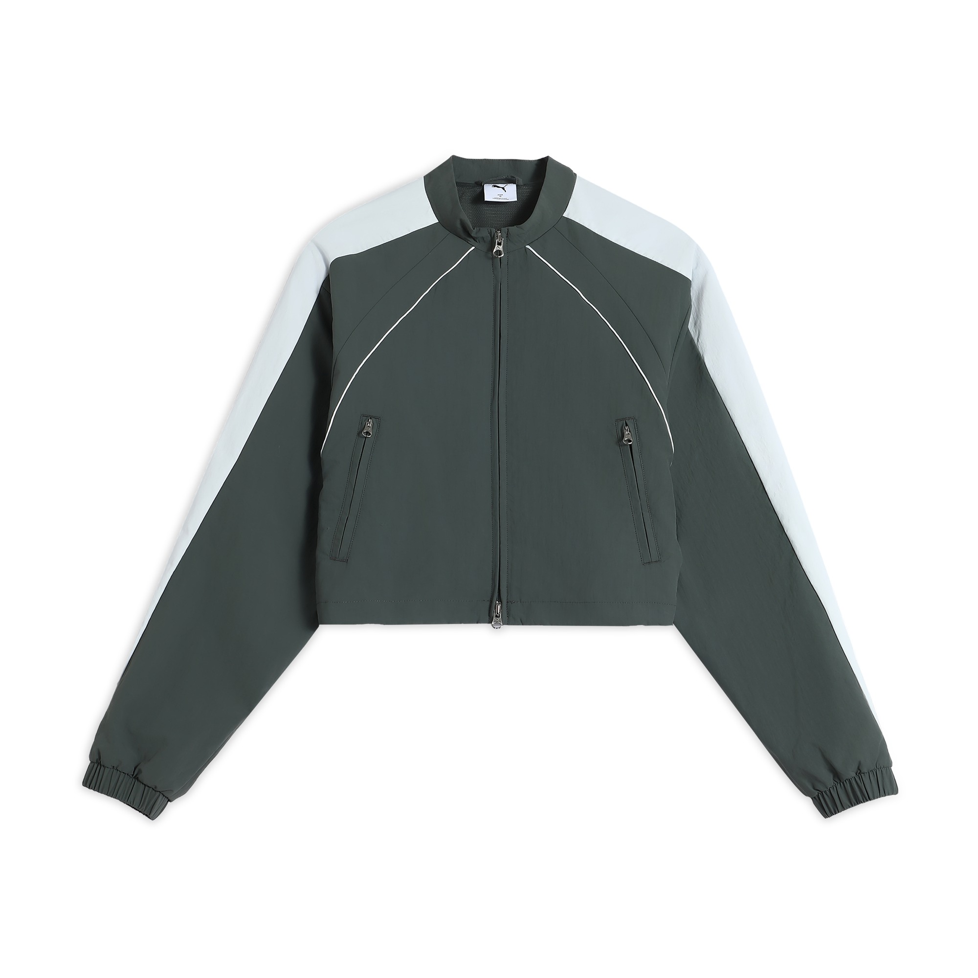 PUMA Смелая тканая куртка женская минерально-серая, Mineral Gray-83
PUMA Смелая тканая куртка женская минерально-серая, Mineral Gray-83