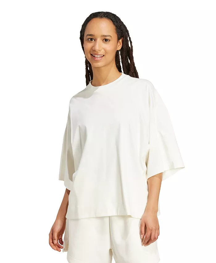 Женская свободная футболка All SZN Soft Lux adidas, коричневый/бежевый
Женская свободная футболка All SZN Soft Lux adidas, коричневый/бежевый