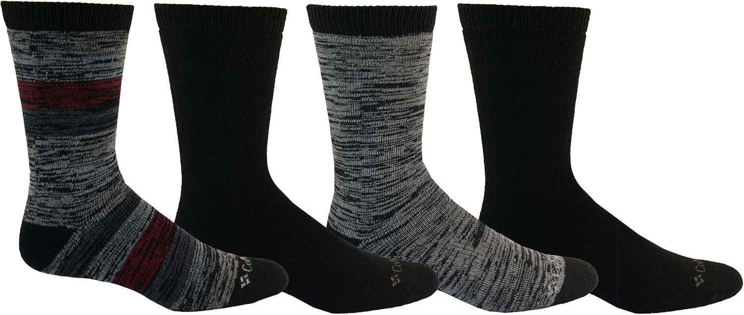 Columbia мужские носки Mositure Control Crew, 4 пары, Black/Dye
Columbia мужские носки Mositure Control Crew, 4 пары, Black/Dye