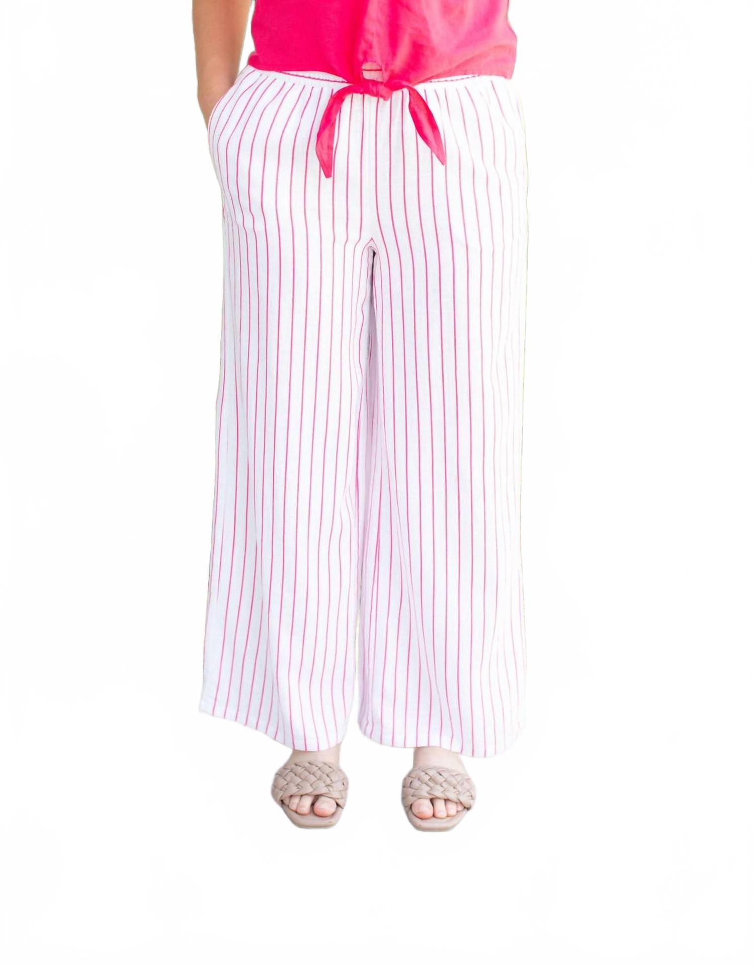 Женские полосатые брюки на резинке в разноцветном исполнении CHARLIE B, мультиколор
Женские полосатые брюки на резинке в разноцветном исполнении CHARLIE B, мультиколор