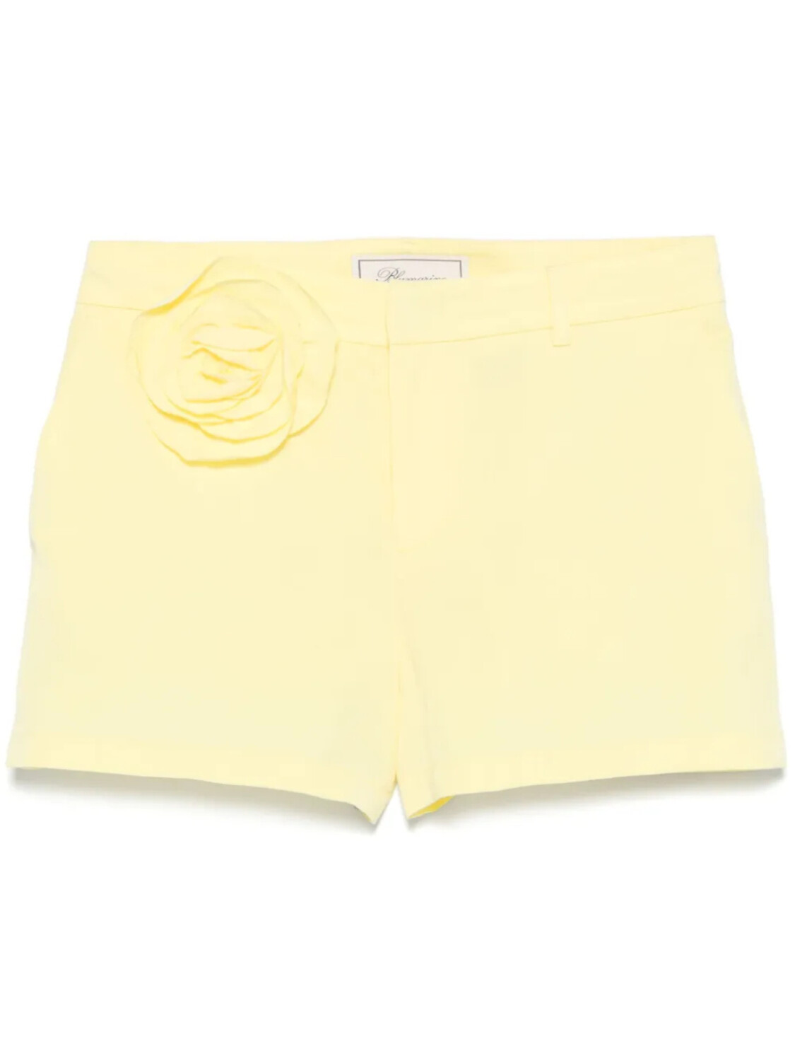 Blumarine шорты с цветочной аппликацией, желтый
Blumarine шорты с цветочной аппликацией, желтый