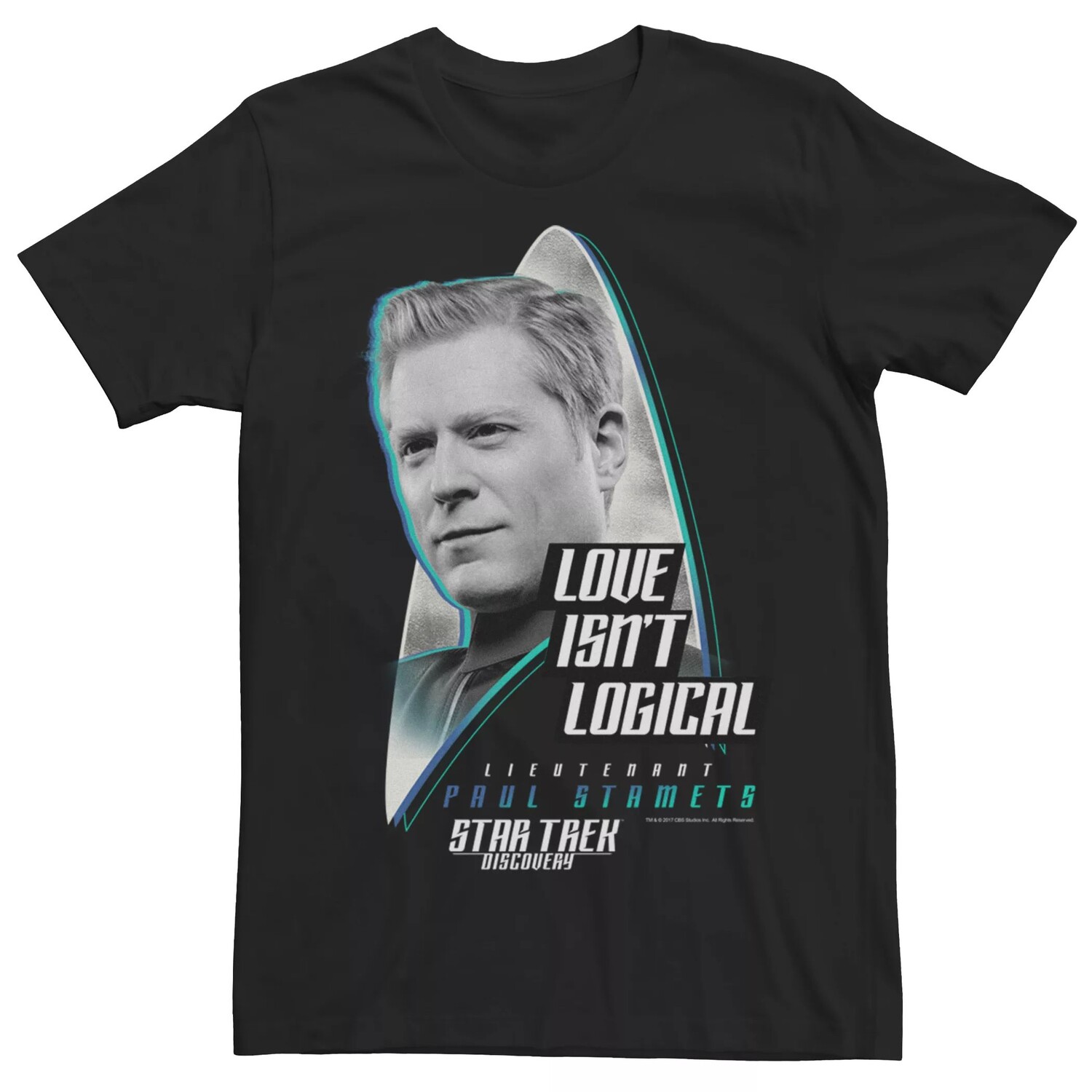 Мужская футболка Star Trek Discovery Stamets Love с рисунком Licensed Character
Мужская футболка Star Trek Discovery Stamets Love с рисунком Licensed Character
