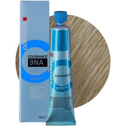 Colorance 9Na Очень светлая натуральная пепельно-русая полустойкая краска для волос 2 унции 60 мл, Goldwell
Colorance 9Na Очень светлая натуральная пепельно-русая полустойкая краска для волос 2 унции 60 мл, Goldwell
