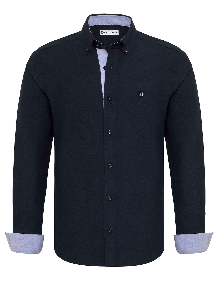 Рубашка обычного кроя на пуговицах Dandalo, темно-синий/светло-синий
Рубашка обычного кроя на пуговицах Dandalo, темно-синий/светло-синий