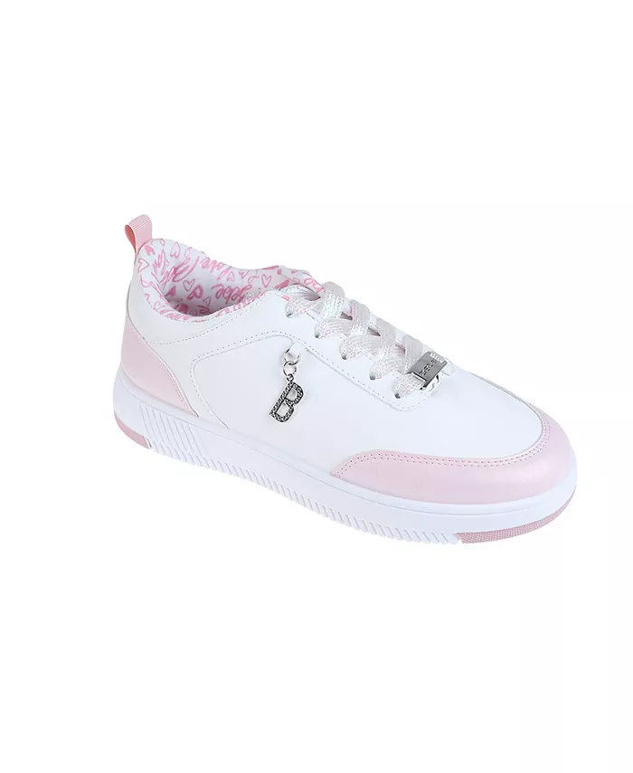 Детские низкие кроссовки Little Girls Low Top Court с двухтонным переливающимся декором Bebe, белый
Детские низкие кроссовки Little Girls Low Top Court с двухтонным переливающимся декором Bebe, белый