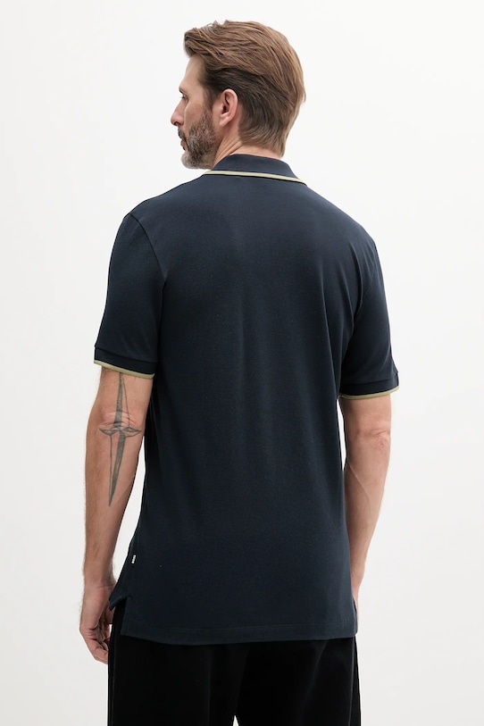 Хлопковая поло Boss, темно-синий
Хлопковая поло Boss, темно-синий