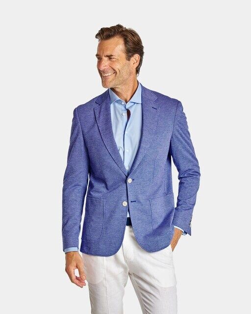 Мужской однотонный пиджак обычного кроя Spagnolo, синий
Мужской однотонный пиджак обычного кроя Spagnolo, синий