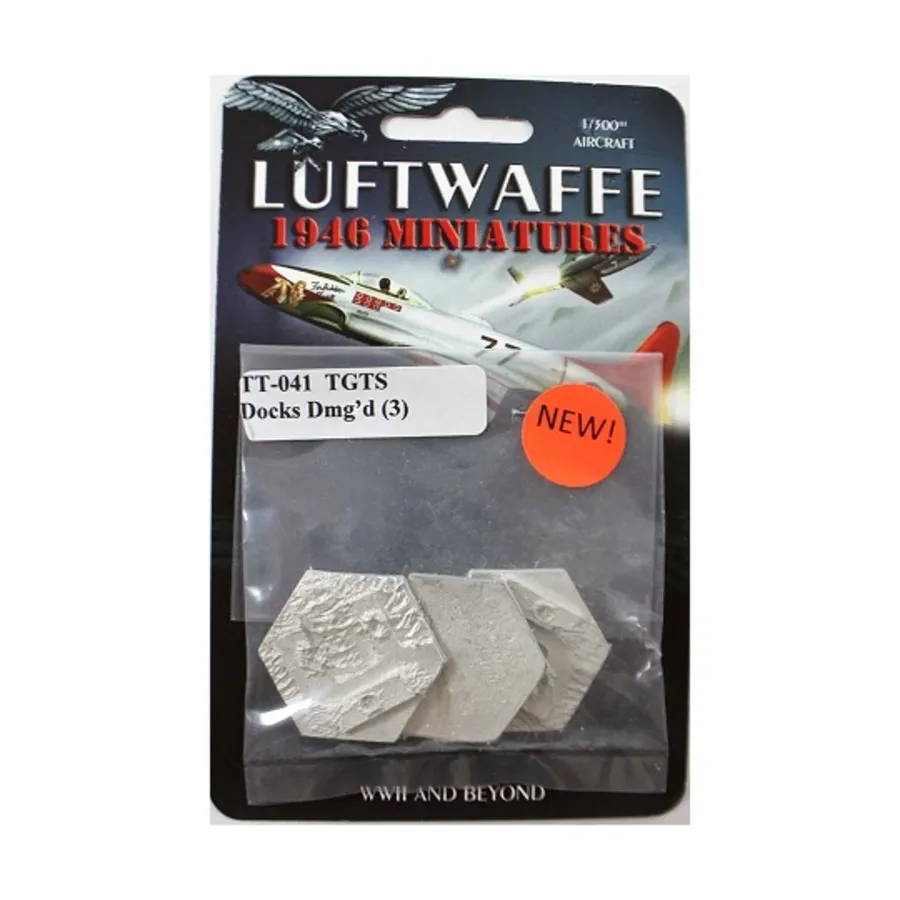 Доки - повреждены, Luftwaffe 1946 Miniatures - United Kingdom (1:300)
Доки - повреждены, Luftwaffe 1946 Miniatures - United Kingdom (1:300)
