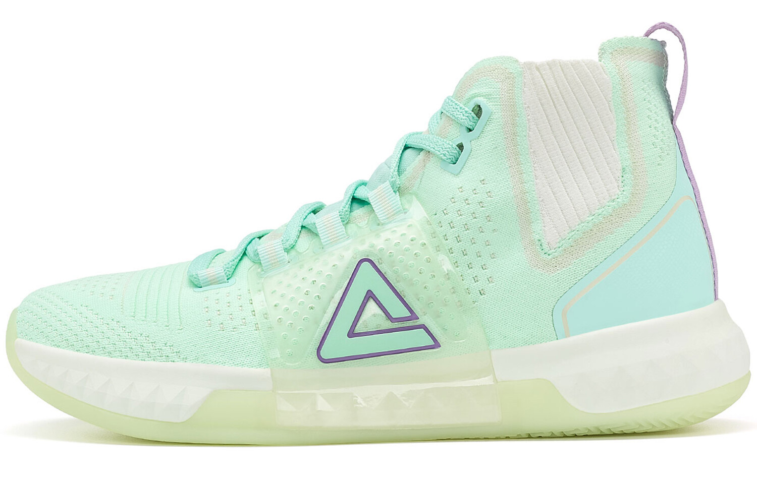 Баскетбольные кроссовки мужские высокие белые/зеленые Peak
Баскетбольные кроссовки мужские высокие белые/зеленые Peak