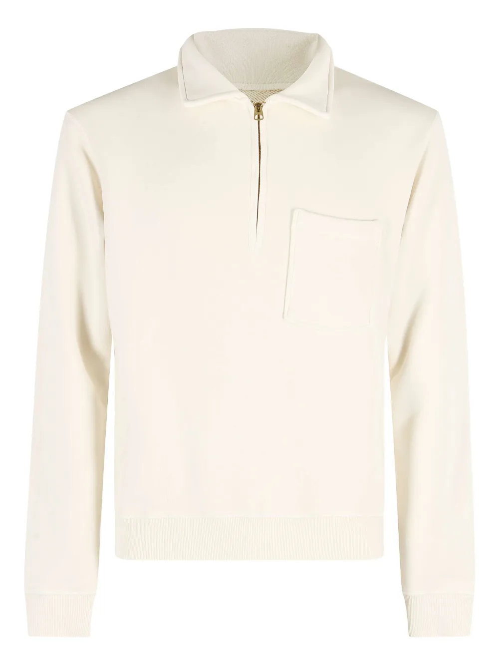 Свитшот с половинной молнией и нагрудным карманом Fortela, белый
Свитшот с половинной молнией и нагрудным карманом Fortela, белый