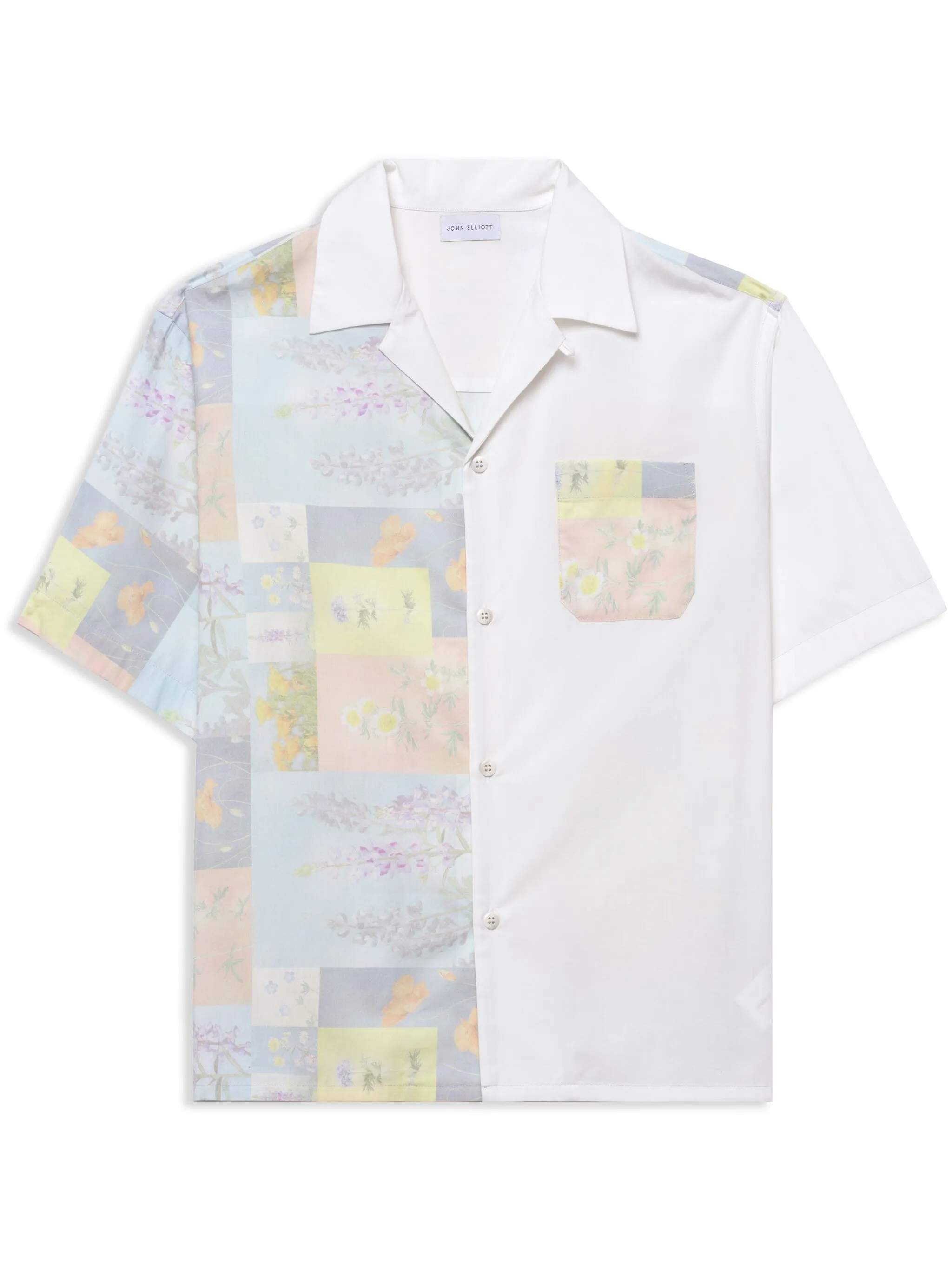 Рубашка с короткими рукавами и цветочным принтом John Elliott, белый
Рубашка с короткими рукавами и цветочным принтом John Elliott, белый