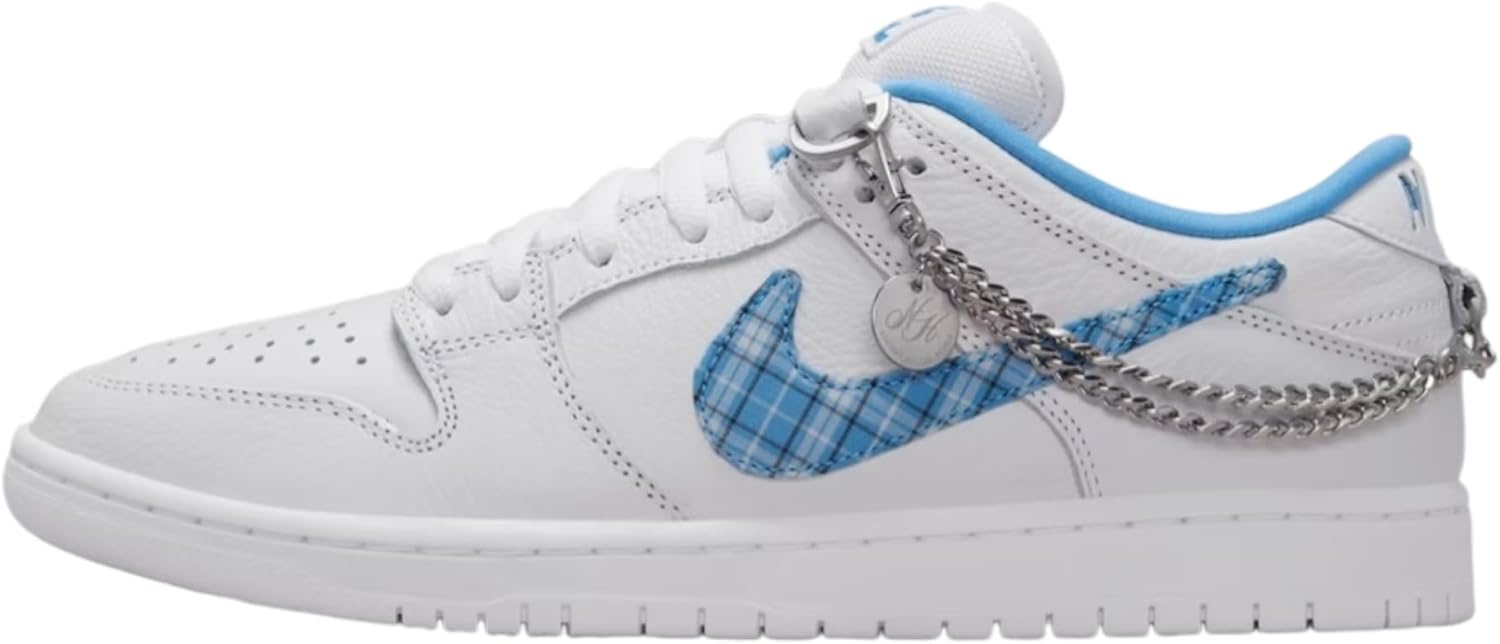 Мужские кроссовки Nike Dunk Low Retro, White/University Blue/White/Midnight Navy/Pure Platinum
Мужские кроссовки Nike Dunk Low Retro, White/University Blue/White/Midnight Navy/Pure Platinum