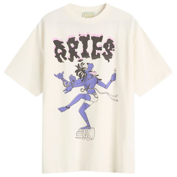 Выцветшая футболка с надписью «Разрушитель» Aries, кремовый
Выцветшая футболка с надписью «Разрушитель» Aries, кремовый