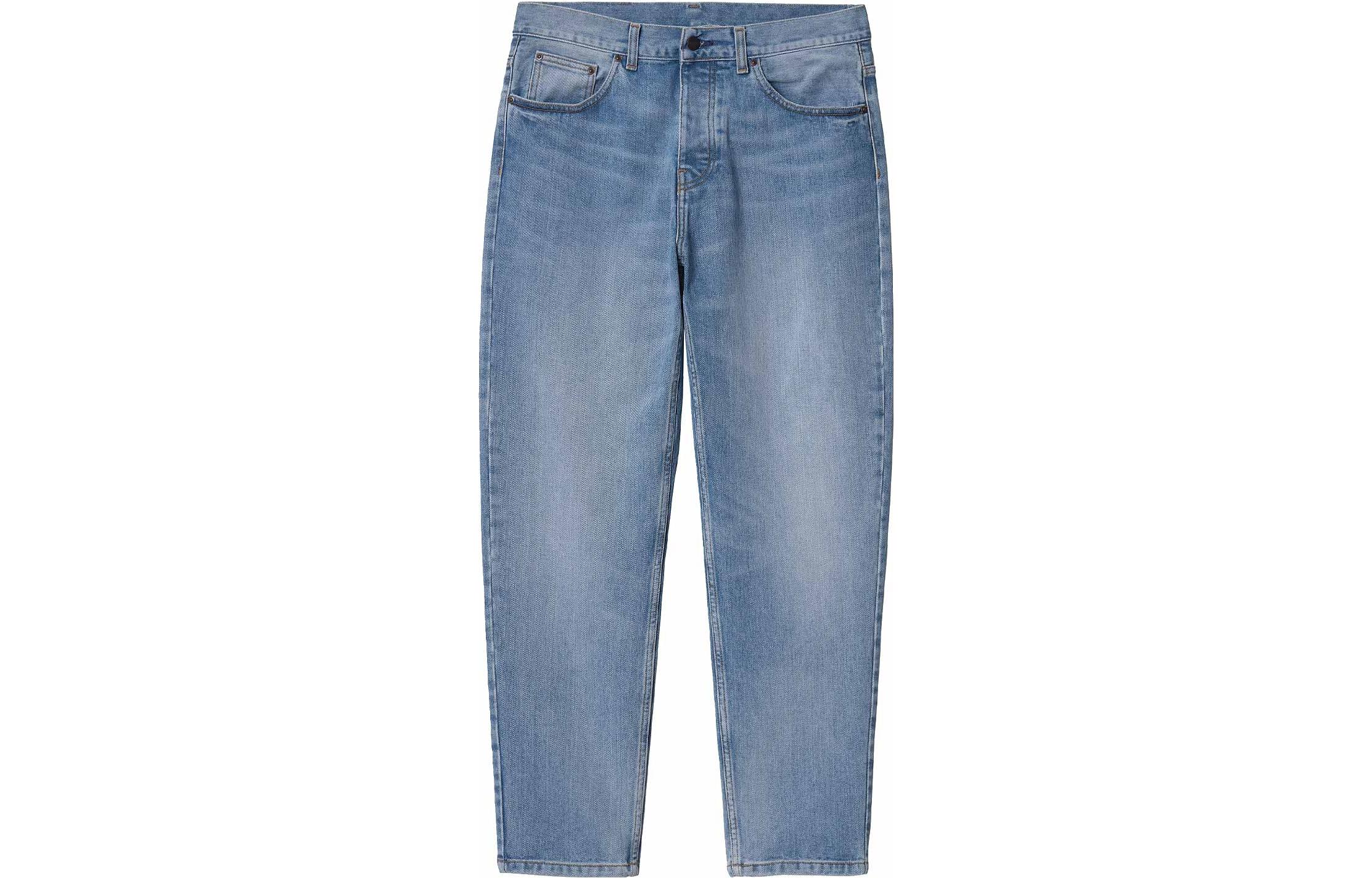 Джинсы прямого кроя с нашивкой Newel Logo Carhartt WIP, синий
Джинсы прямого кроя с нашивкой Newel Logo Carhartt WIP, синий