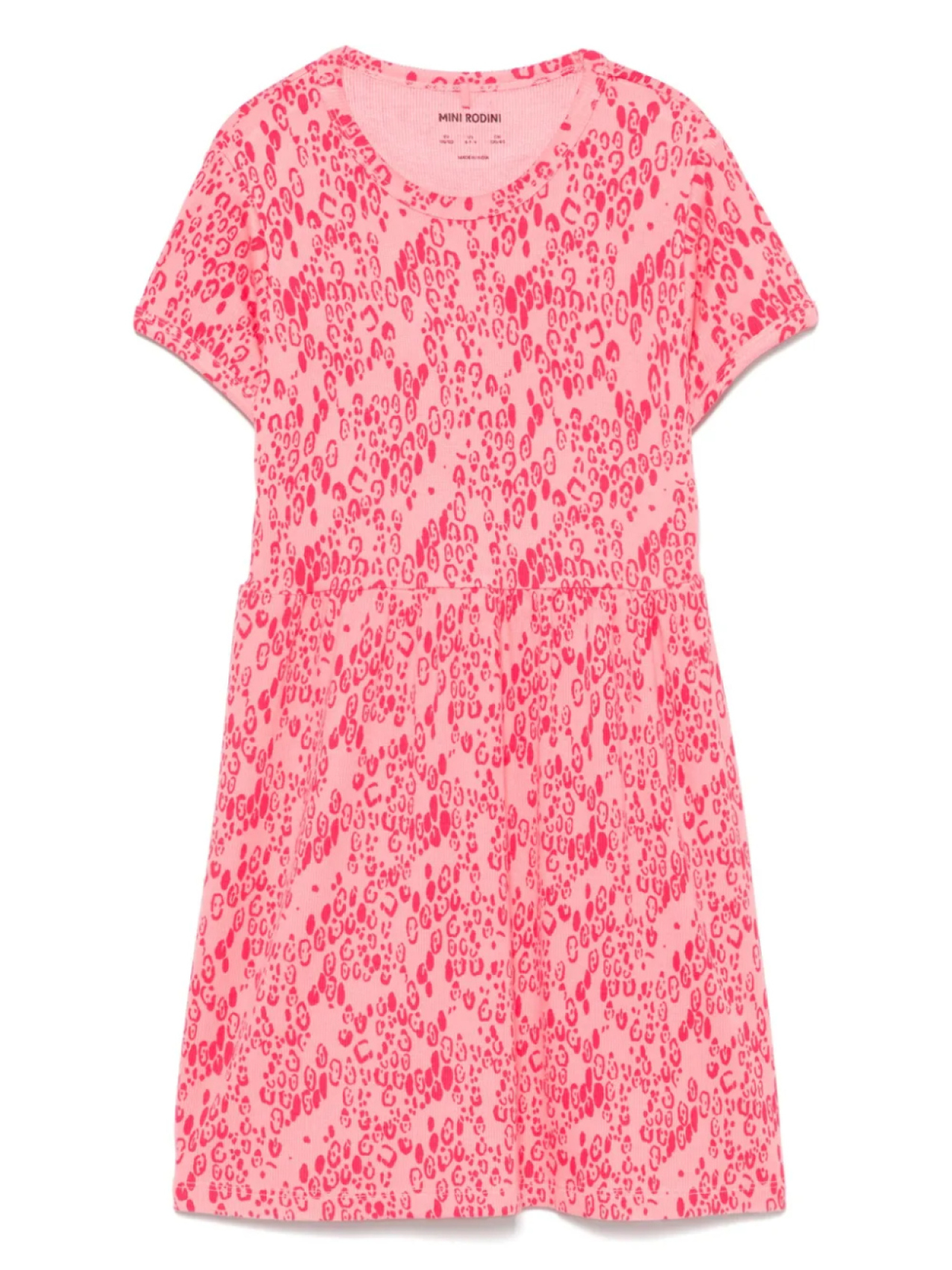 Платье с абстрактным принтом Mini Rodini, розовый
Платье с абстрактным принтом Mini Rodini, розовый