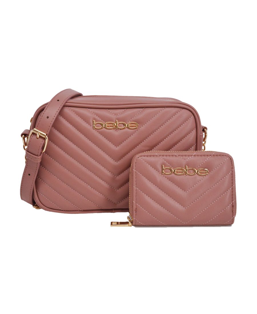 Женская сумка через плечо Tyler Camera с кошельком Bebe, Dark Blush
Женская сумка через плечо Tyler Camera с кошельком Bebe, Dark Blush