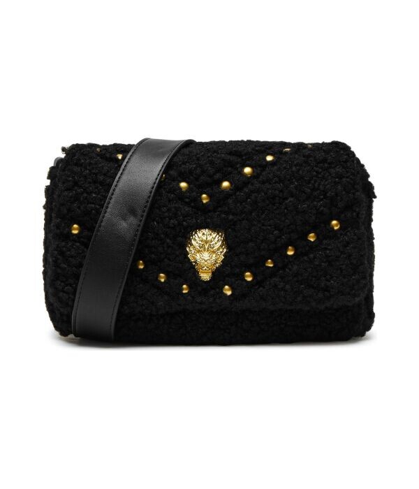 Сумка женская Plein Sport Cady текстильная с золотыми заклепками, черный
Сумка женская Plein Sport Cady текстильная с золотыми заклепками, черный