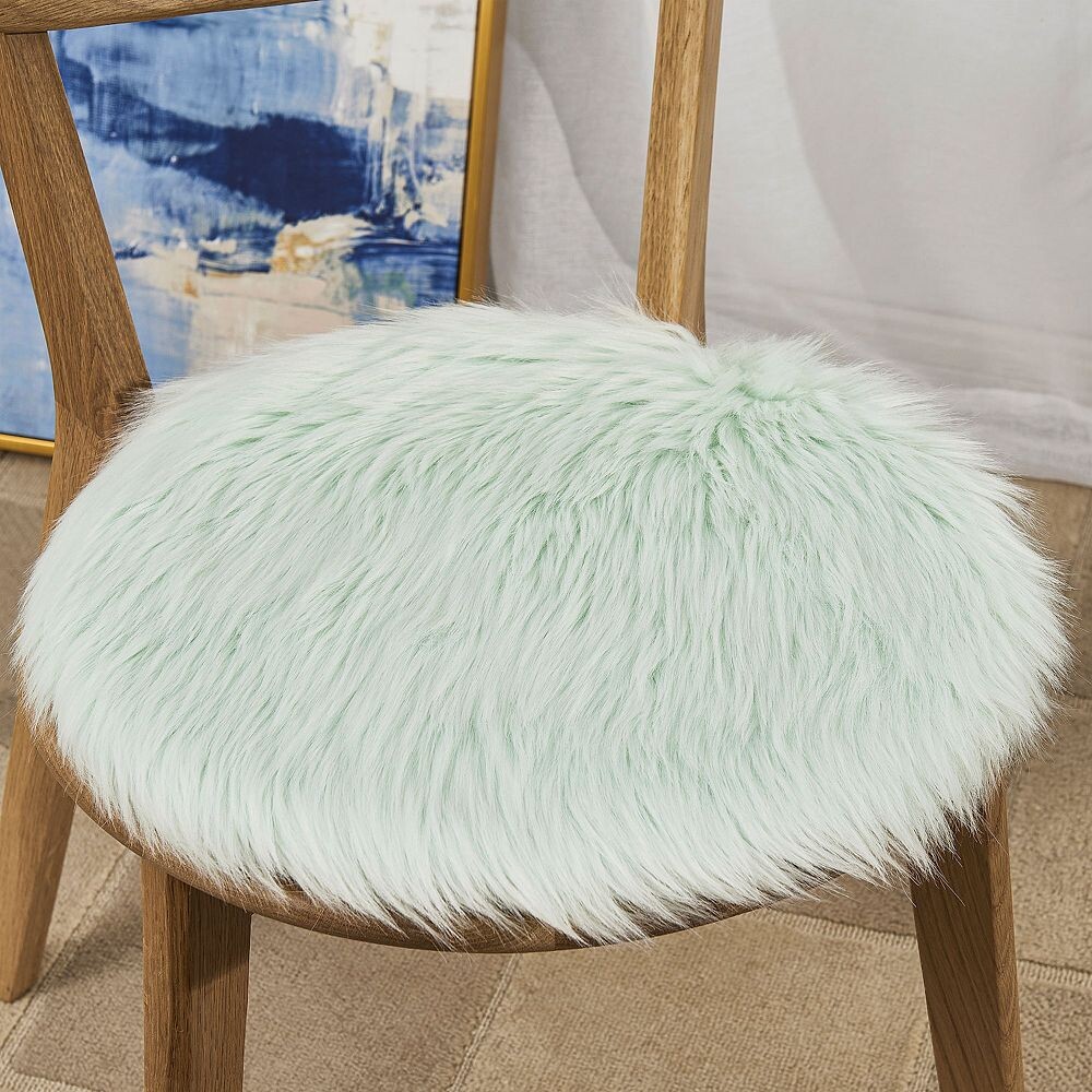 Круглая подушка для стула Sweet Home из искусственного меха с замшевой спинкой, 6 шт., цвет Mint
Круглая подушка для стула Sweet Home из искусственного меха с замшевой спинкой, 6 шт., цвет Mint