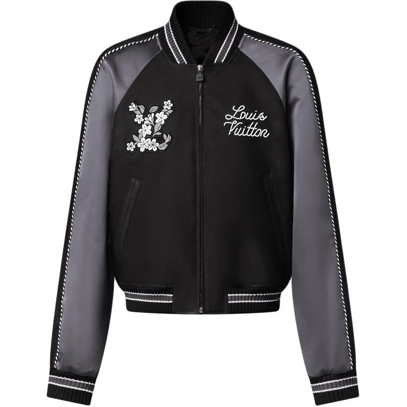 Блузон из смешанной кожи с декором LOUIS VUITTON, черный
Блузон из смешанной кожи с декором LOUIS VUITTON, черный