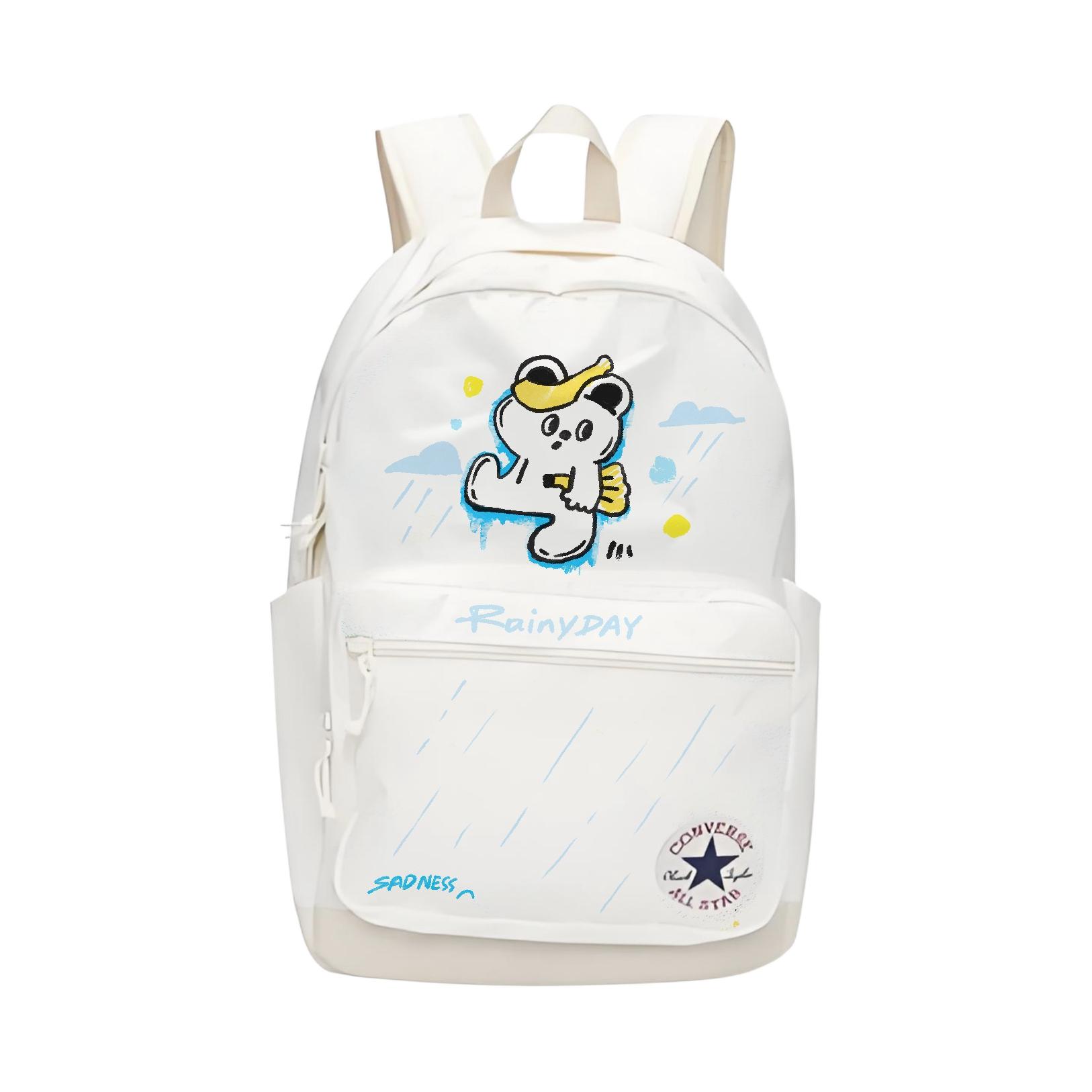 Converse Полиэстеровый рюкзак обычный унисекс белый, Rainy Day Wander
Converse Полиэстеровый рюкзак обычный унисекс белый, Rainy Day Wander
