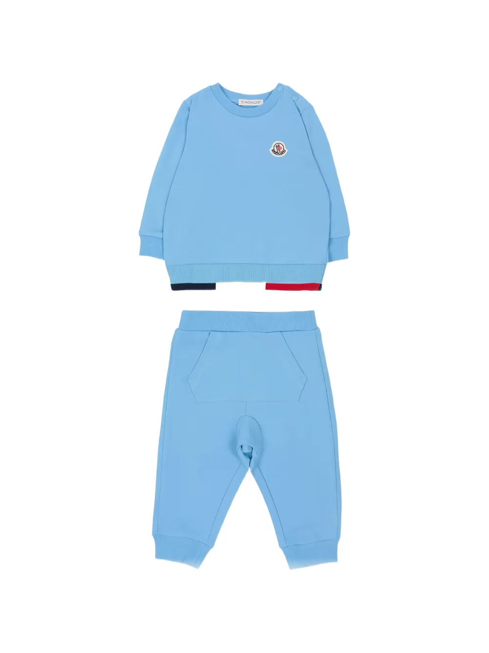 Спортивный костюм с нашивкой-логотипом Moncler Enfant, синий
Спортивный костюм с нашивкой-логотипом Moncler Enfant, синий