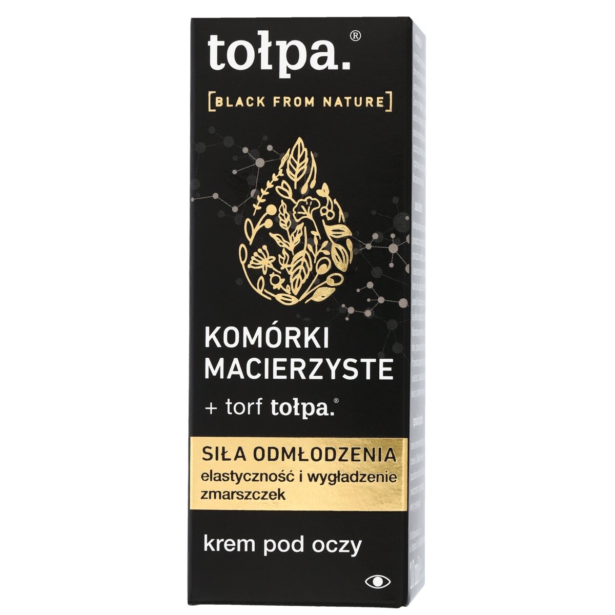 Tołpa, Black From Nature, крем для глаз, 10 мл
Tołpa, Black From Nature, крем для глаз, 10 мл