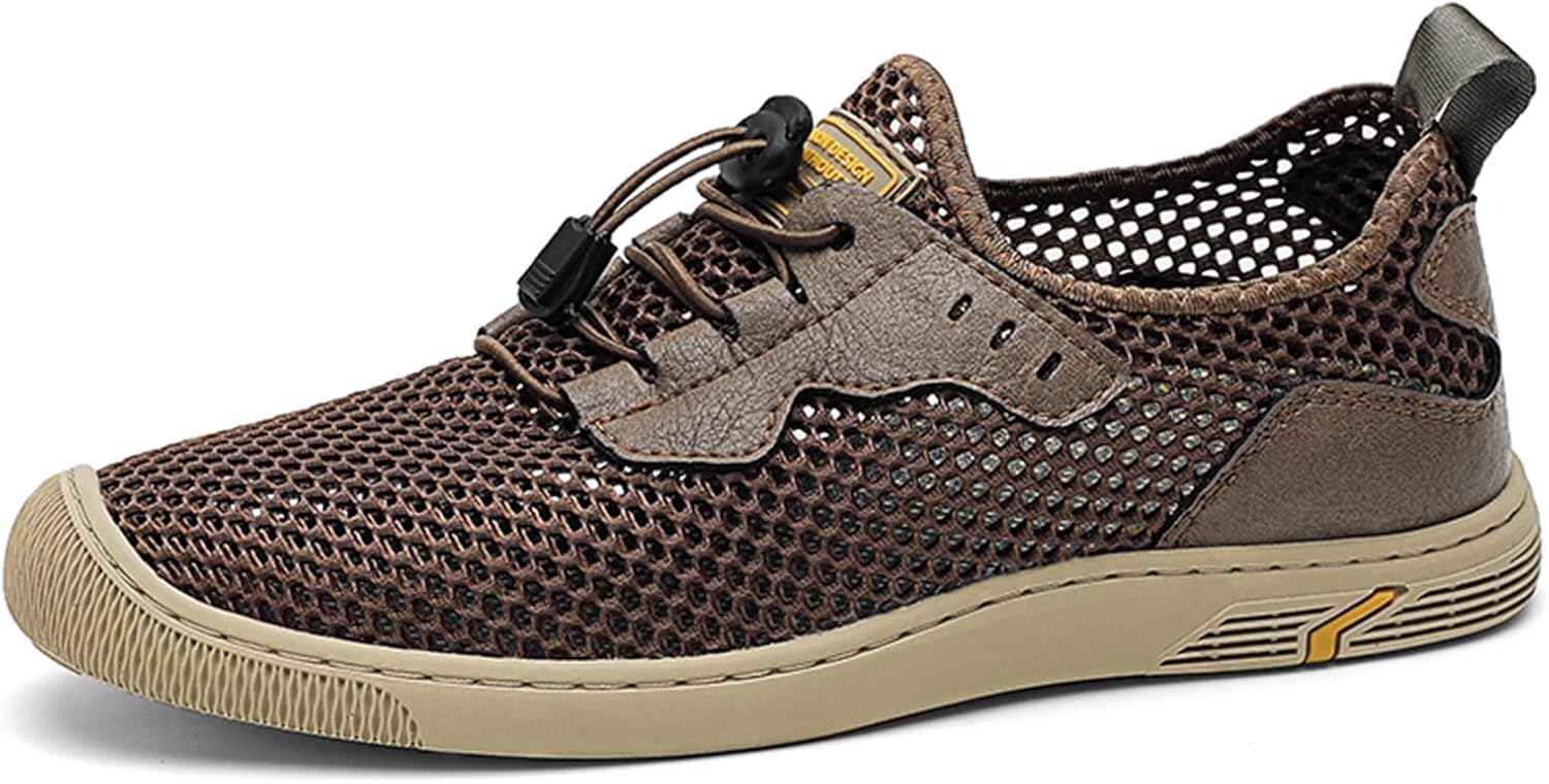 Мужские дышащие сетчатые кроссовки для прогулок, легкие кеды без шнурков, повседневные кроссовки для походов Abborora, хаки
Мужские дышащие сетчатые кроссовки для прогулок, легкие кеды без шнурков, повседневные кроссовки для походов Abborora, хаки