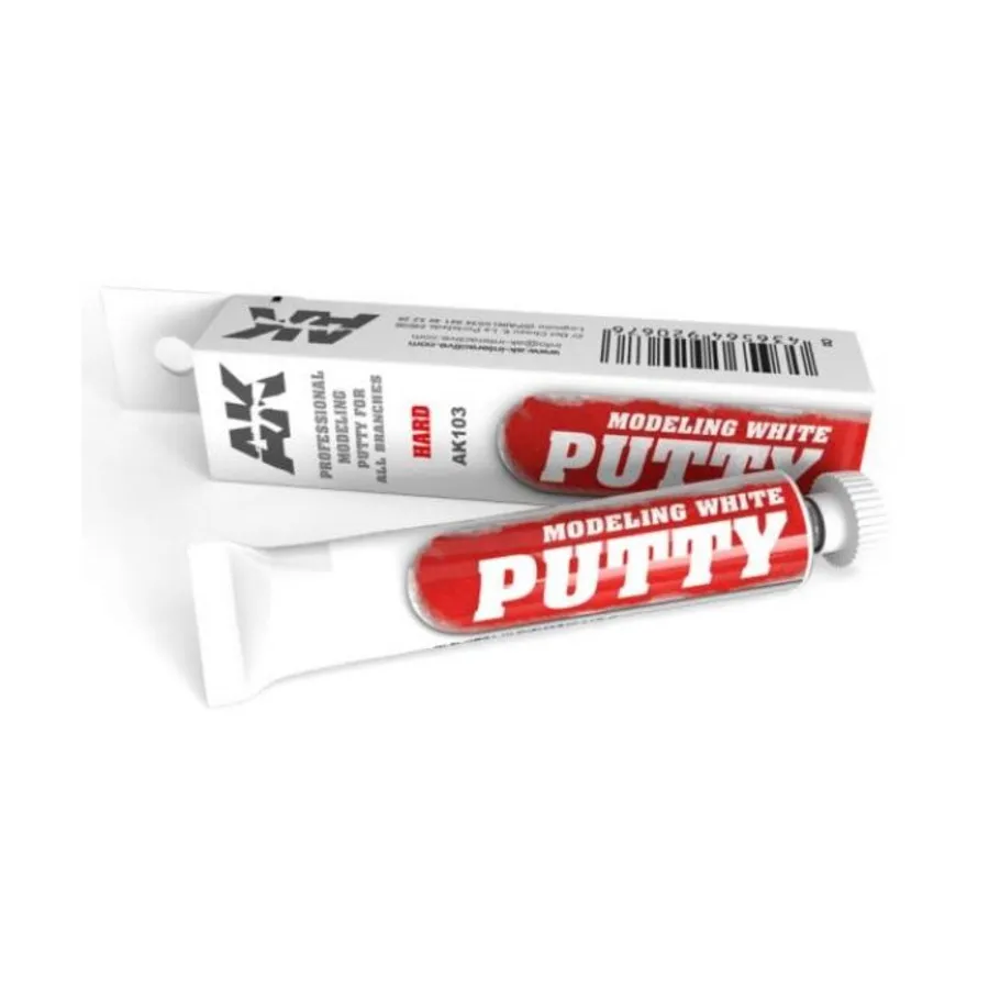 Моделирующая белая шпаклевка (20 мл), Supplies & Accessories (AK-Interactive)
Моделирующая белая шпаклевка (20 мл), Supplies & Accessories (AK-Interactive)