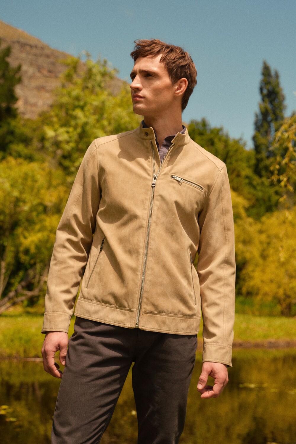 Куртка Racer из искусственной замши Next, бежевый
Куртка Racer из искусственной замши Next, бежевый