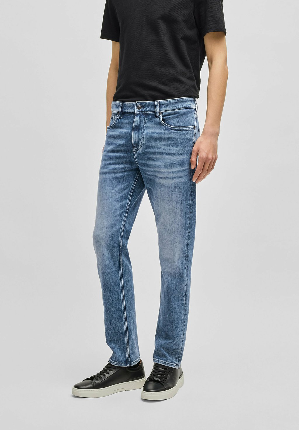 Джинсы прямого кроя BOSS, синий
Джинсы прямого кроя BOSS, синий