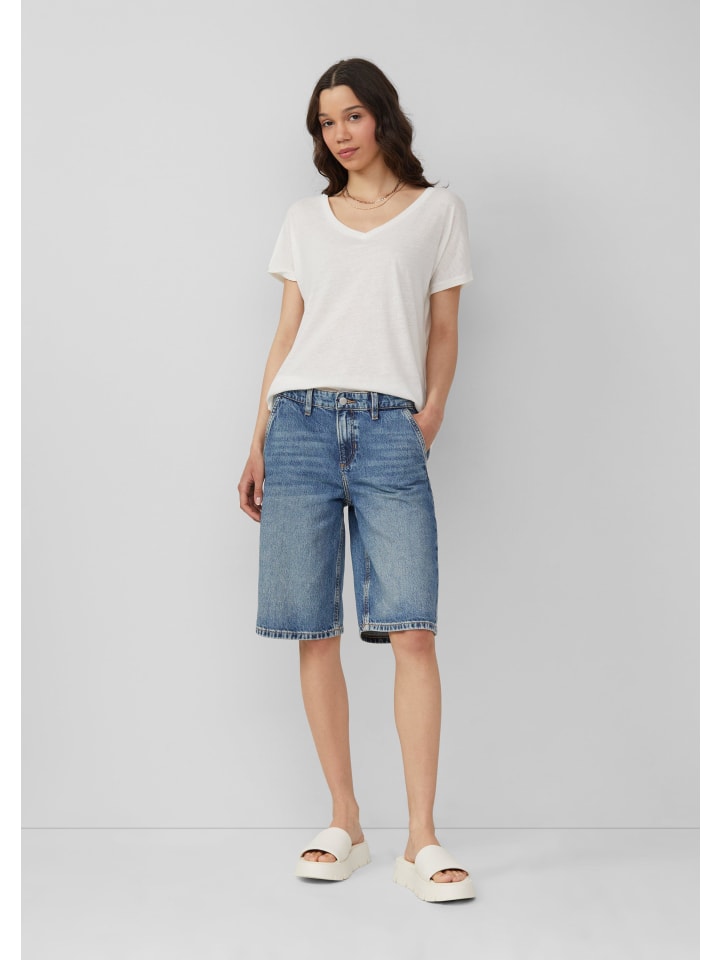 Тканевые шорты QS, синий
Тканевые шорты QS, синий