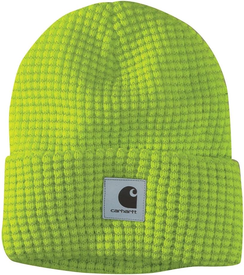 Carhartt мужская вязаная шапка с Reflective Patch, Brite Lime
Carhartt мужская вязаная шапка с Reflective Patch, Brite Lime