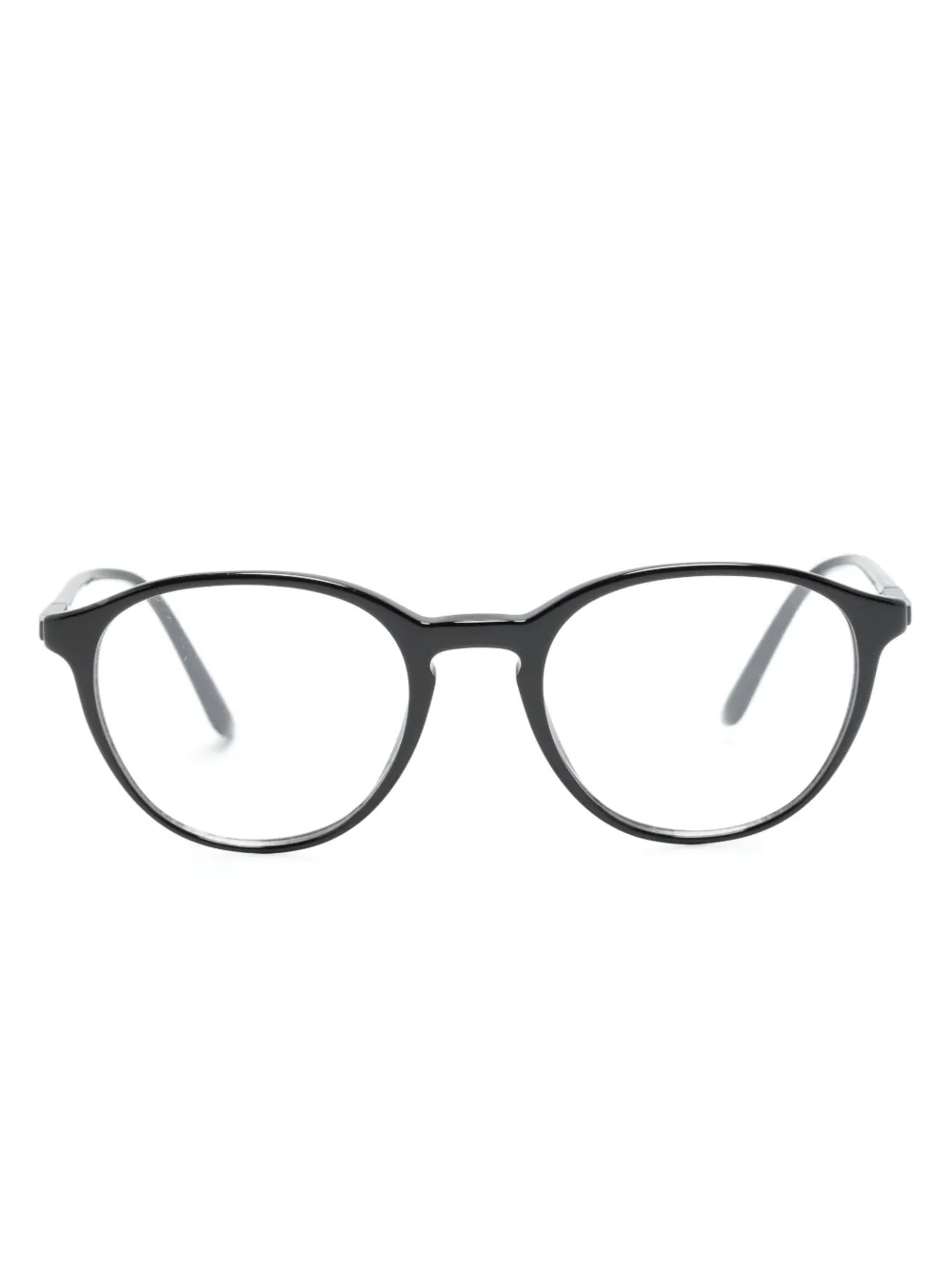 Очки в круглой оправе с логотипом GIORGIO ARMANI, черный
Очки в круглой оправе с логотипом GIORGIO ARMANI, черный