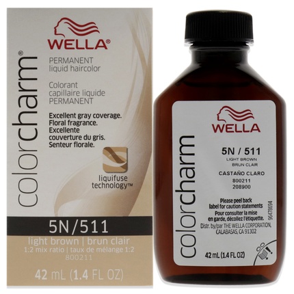 Стойкая жидкая краска для волос Color Charm 511 5n светло-коричневый, 142 унции. Wella
Стойкая жидкая краска для волос Color Charm 511 5n светло-коричневый, 142 унции. Wella