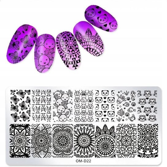 Пластина для штампа для ногтей, Tojato
Пластина для штампа для ногтей, Tojato