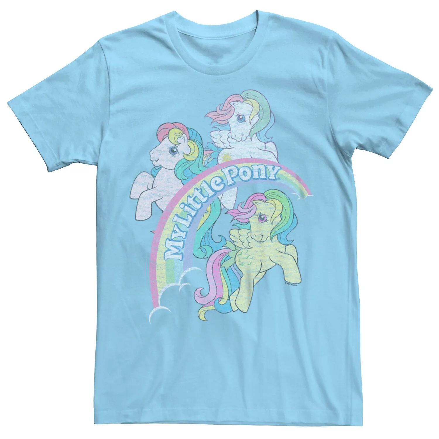 Мужская винтажная радужная футболка My Little Pony Licensed Character
Мужская винтажная радужная футболка My Little Pony Licensed Character