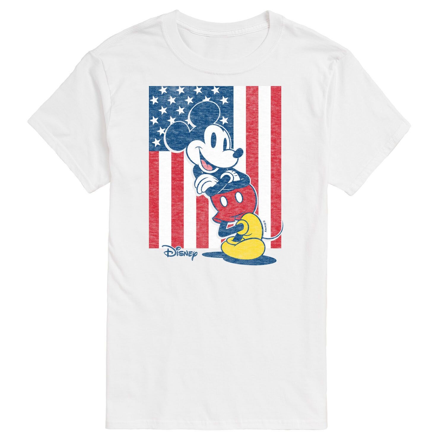 Футболка Микки Маус Диснея с изображением большого и высокого президентского флага Licensed Character, белый
Футболка Микки Маус Диснея с изображением большого и высокого президентского флага Licensed Character, белый